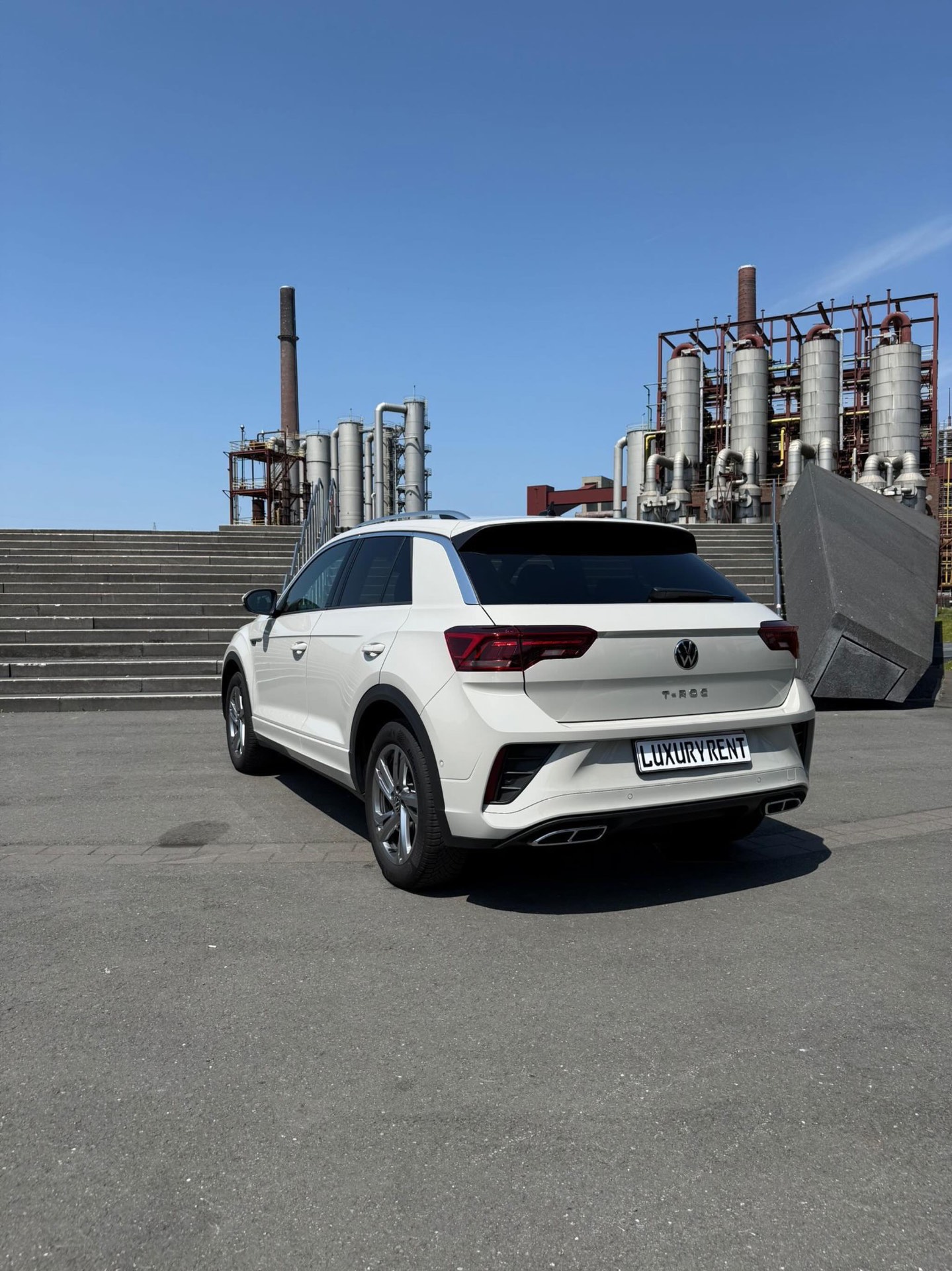 VW T-Roc R-Line — Automatik — Heckansicht