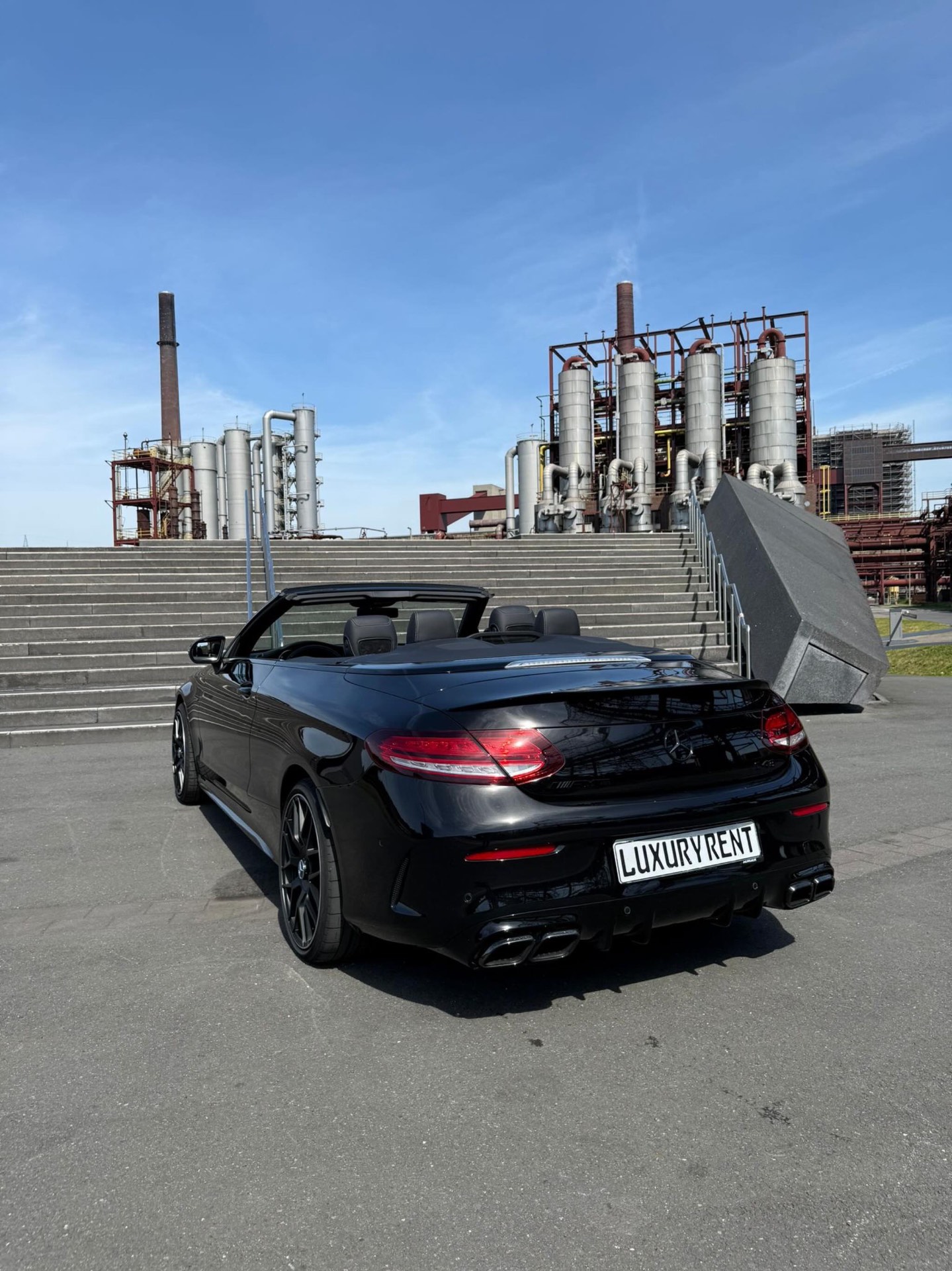 Mercedes-AMG C43 Final Black Edition — Cabrio — Heckansicht