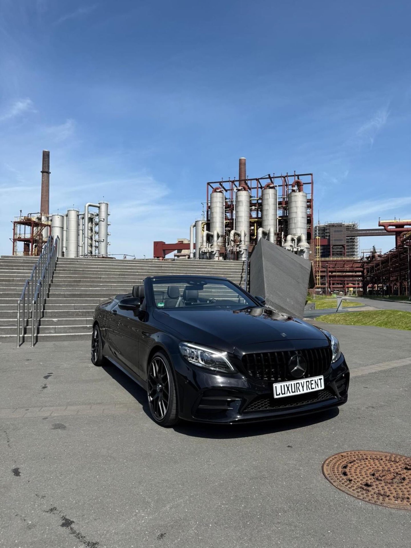 Mercedes-AMG C43 Final Black Edition — Cabrio — Vorderansicht