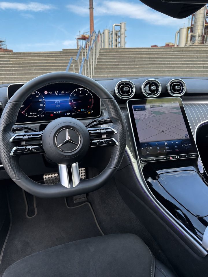 Mercedes C 220 d T-Modell AMG Line — Vollausstattung — Innenraum 1
