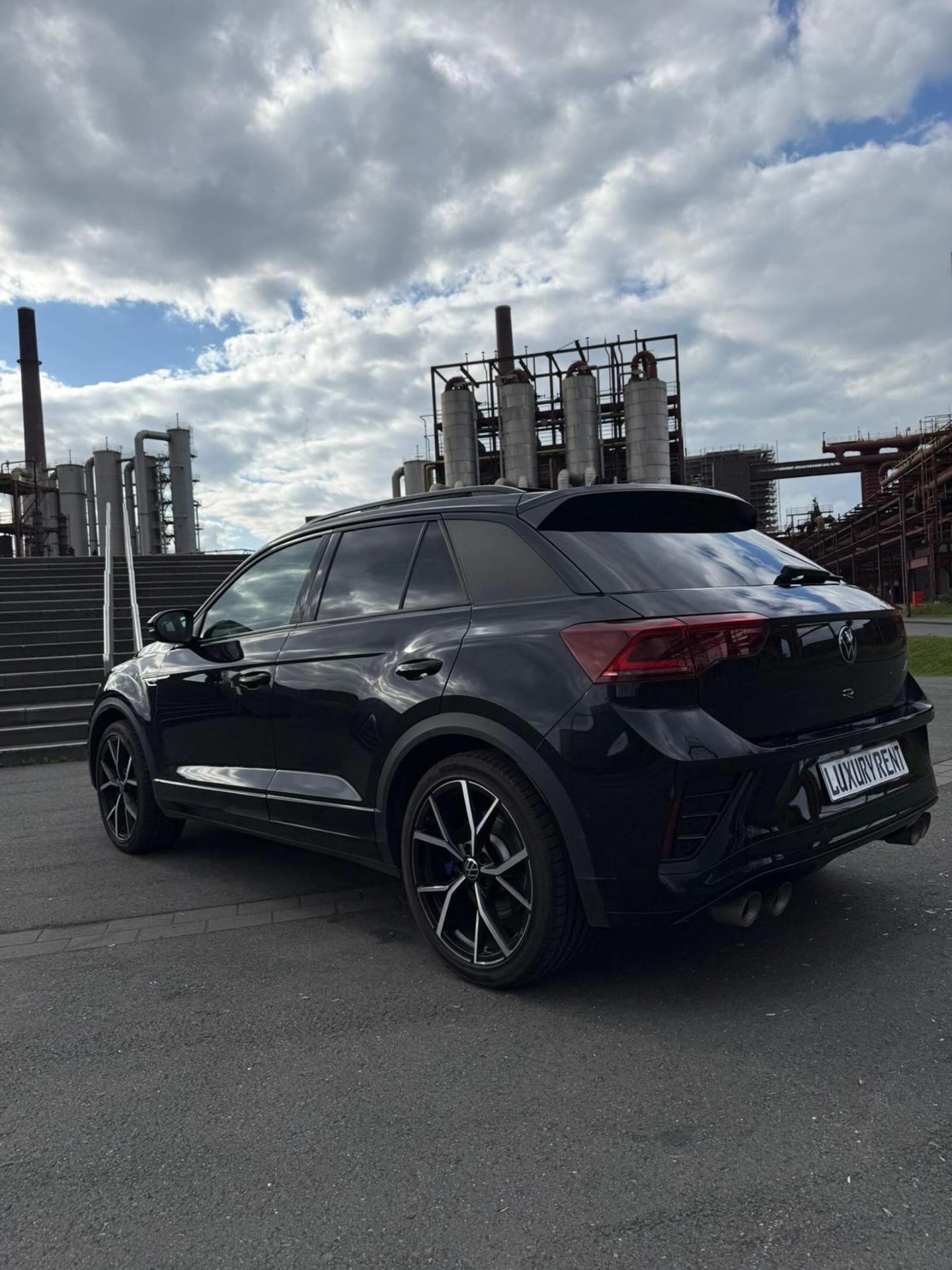 VW T-Roc R ABT — Akrapovič — Heckansicht